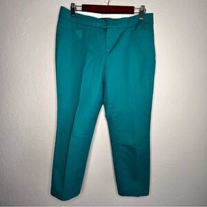 🌺Crosby🌺 turquoise cropped pants 🌺 excellent condition 🌺 size 10